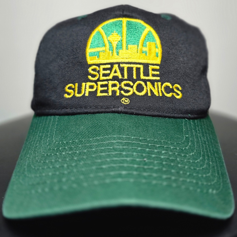 Seattle SuperSonics 90s Competitor Low Profile Vintage NBA Basketball Hat